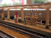 057 Bauarbeiten am Bahnsteig